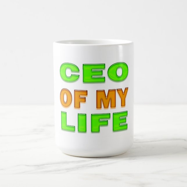 Mug PDG de My Life Motivational et Inspiration (Centre)