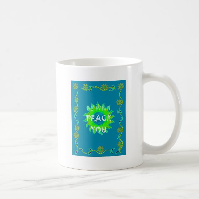 Mug Peace Be with You Art Print (Droite)