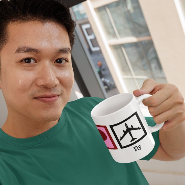 Mug Peace Love (Créateur téléchargé)