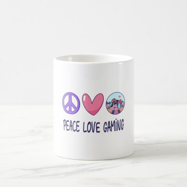 Mug Peace Love Gaming (Centre)