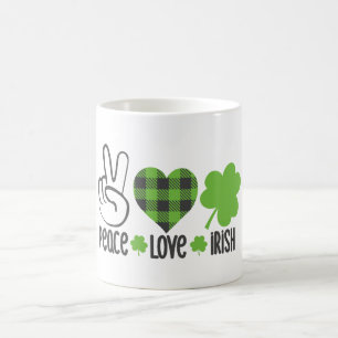 Mug Peace Love Irish-60682