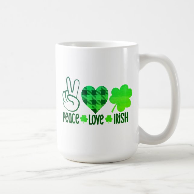 Mug Peace Love Irish-60682 (Droite)