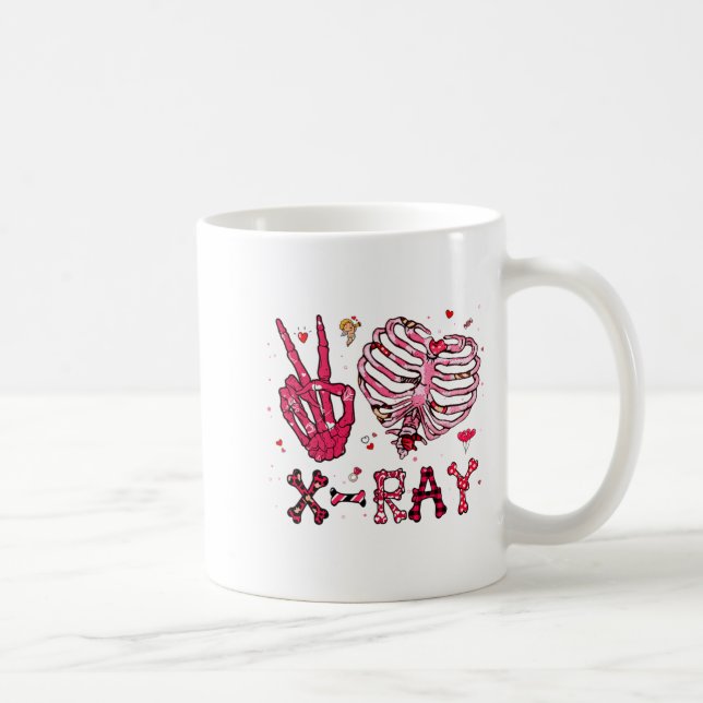 Mug Peace Love X Ray Valentine  (Droite)