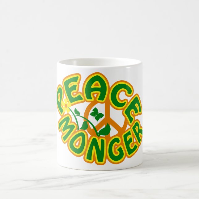 Mug Peace Monger - choisir style et couleur (Centre)