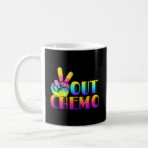 Mug Peace Out Chemo Dernière journée de chimiothérapie