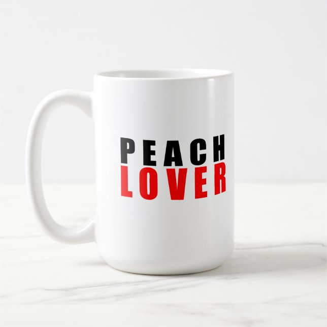 Mug Peach lover (Gauche)