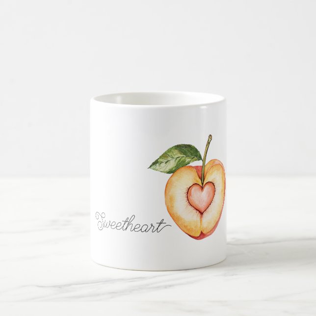 Mug Peach Sweetheart (Centre)
