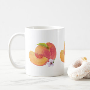 Mug Peaches aquarelle Musique