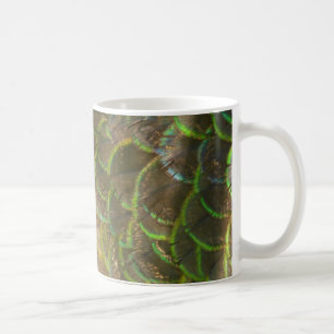 Mug Peacock Feathers III (Female) Subtil Nature Design