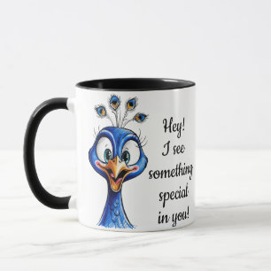 Mug Peacock pour améliorer l'Humour