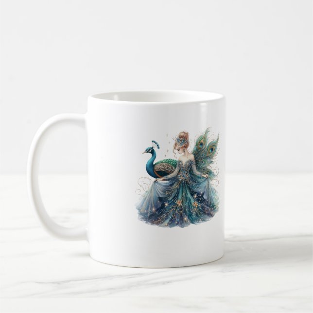 Mug peacock women (Gauche)