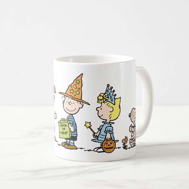 Mug Peanuts Halloween Trick or Treaters (Devant droit)