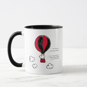 Mug PEANUTS   Motif rouge et noir