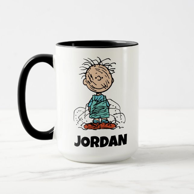 Mug PEANUTS | Pigpen | Ajouter Votre Nom (Gauche)