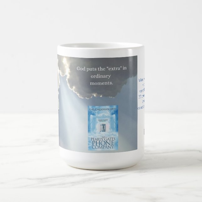 Mug Pearly Gates Phone Co. Blessings, 15 oz de café Mu (Centre)