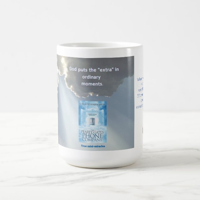 Mug Pearly Gates Phone Co. Blessings, 15 oz de café Mu (Centre)