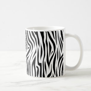 Mug Peau d'animal élégante d'impression de zèbre