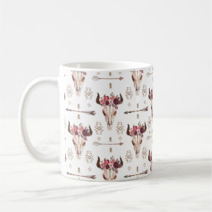 Mug Peau de taureau natif et flèches patte sans soudur