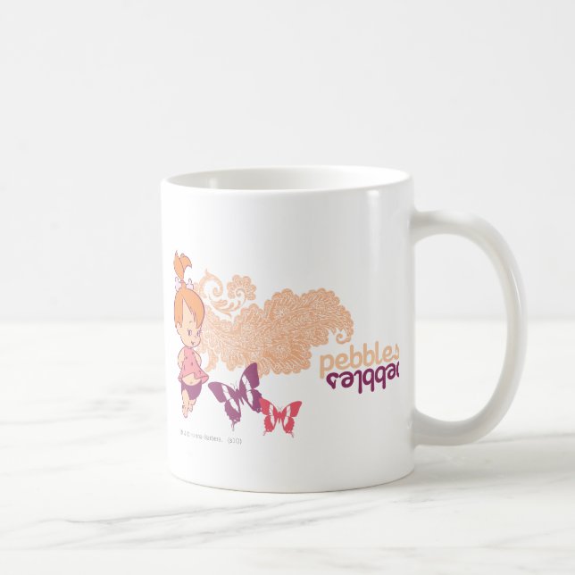 Mug PEBBLES™ et papillons (Droite)