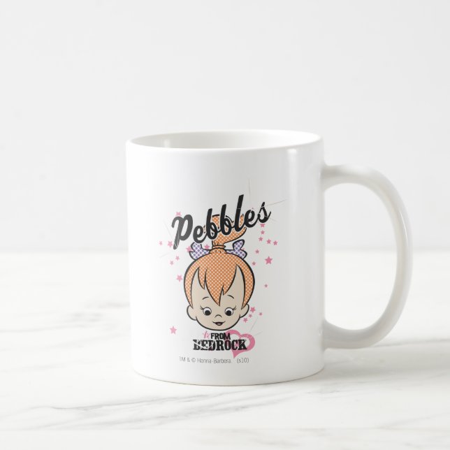 Mug PEBBLES™ Étoiles et coeurs (Droite)