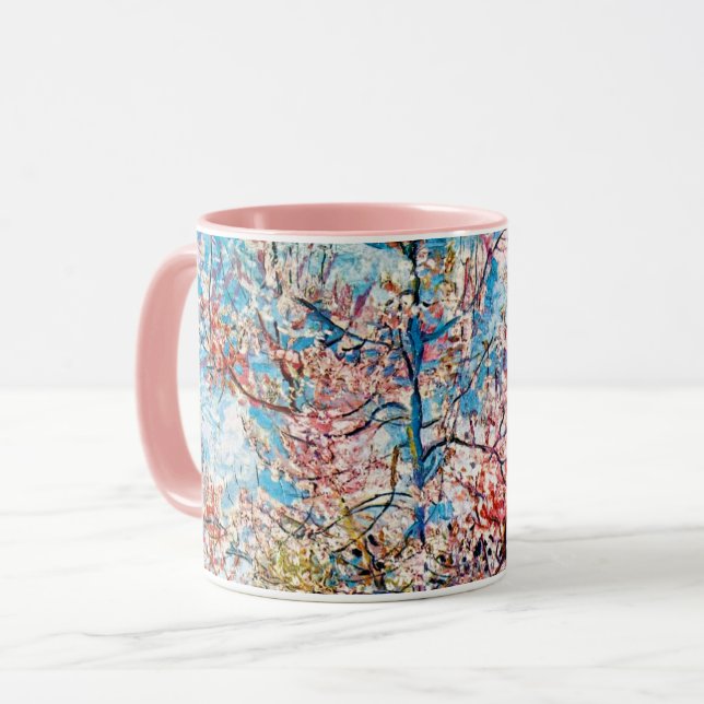 Mug Pêche à fleurs, Van Gogh (Devant gauche)