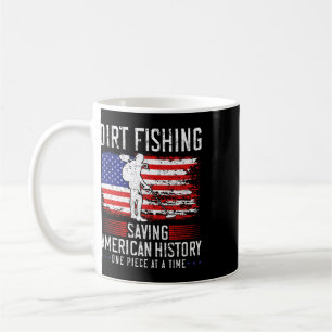 Mug Pêche à la boue Sauver l'histoire américaine Usa D