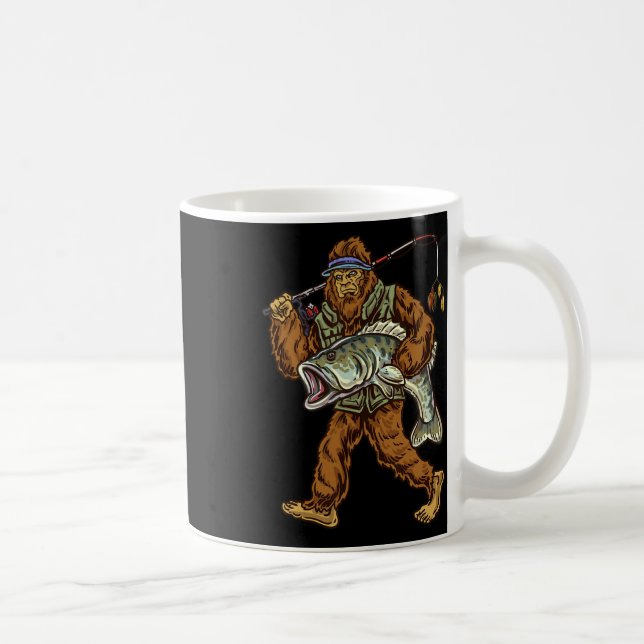 Mug Pêche à la grande bouche Byss Bigfoot Pêcheur 1  (Droite)