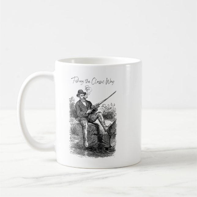 Mug Pêche à la manière classique (Gauche)