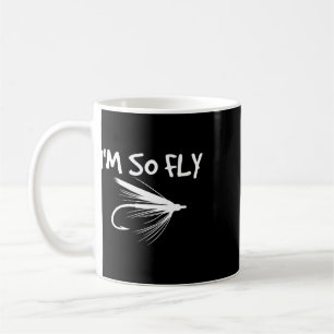 Mug Pêche à la mouche Cadeau drôle de pêcheur - Je sui