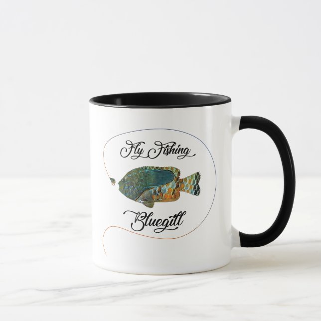 Mug Pêche à la mouche du crapet arlequin (Droite)