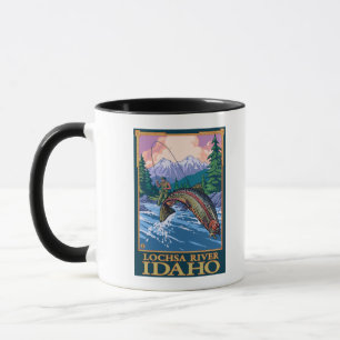 Mug Pêche à la mouche - Rivière Lochsa, Idaho