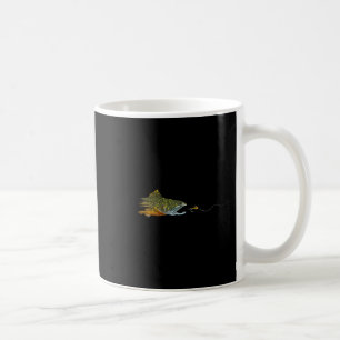 Mug Pêche à la mouche truite brune sèche Tying pêcheur