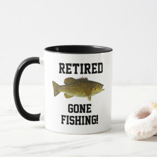 Mug Pêche à la traîne à la retraite Sportif de pet