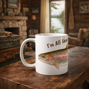 Mug Pêche à la truite arc-en-ciel