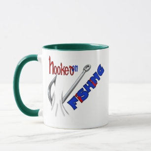 Mug Pêche Amusante Accrochée À La Pêche