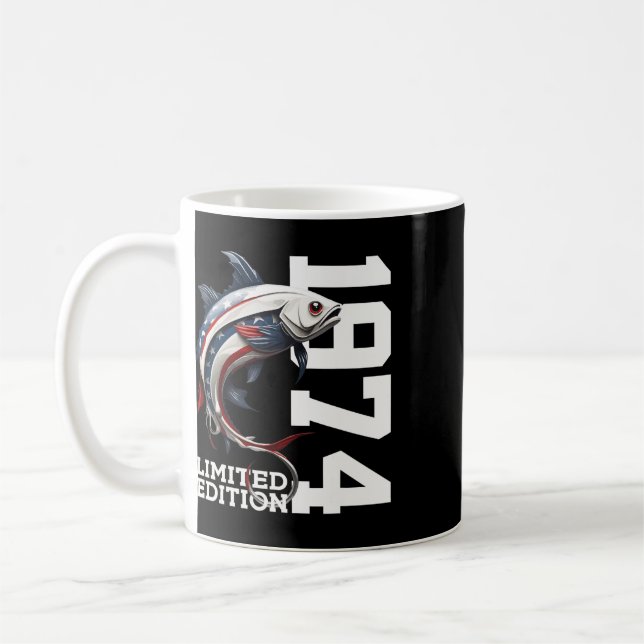 Mug Pêche anniversaire pêche édition limitée 1974 1  (Gauche)