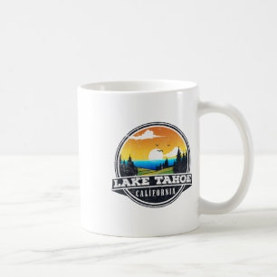 Mug Pêche Bateau Camping - Vue sur le lac Lake Tahoe