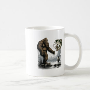 Mug Pêche Bigfoot Drôle Sasquatch Poisson 1