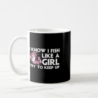 Mug Pêche Cool Pour Femmes Filles Truite Pêcheuse B Po