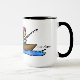 Mug Pêche de couples dans des noms de personnaliser de