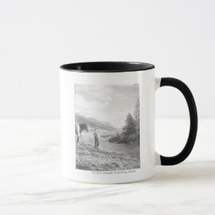 Mug Pêche de mouche de garçon