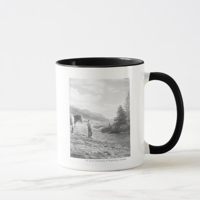 Mug Pêche de mouche de garçon