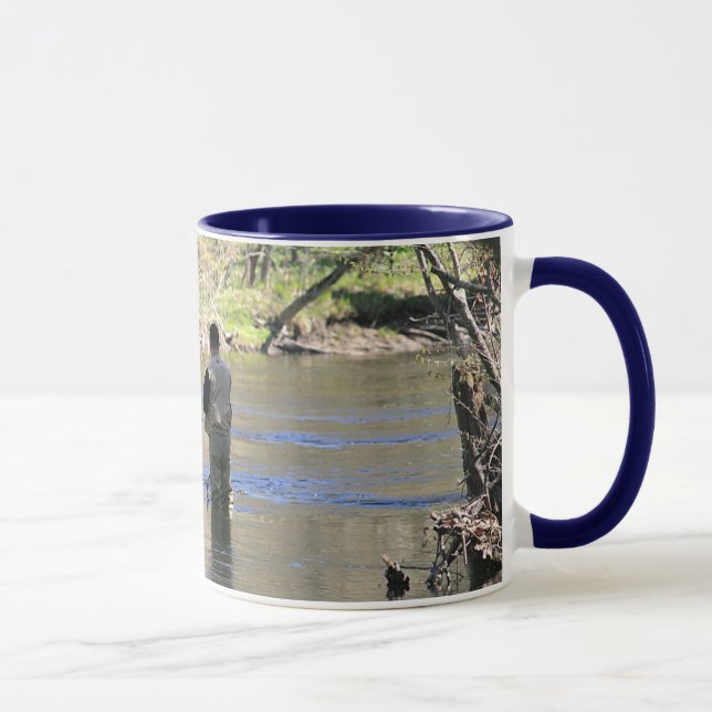 Mug Pêche de mouche de truite (Droite)