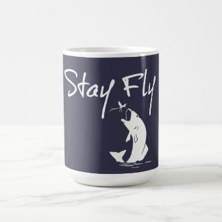 Mug Pêche drôle de mouche de séjour