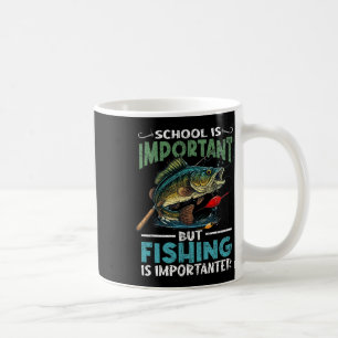 Mug Pêche Drôle Pour Les Garçons Enfants Poisson Jeune