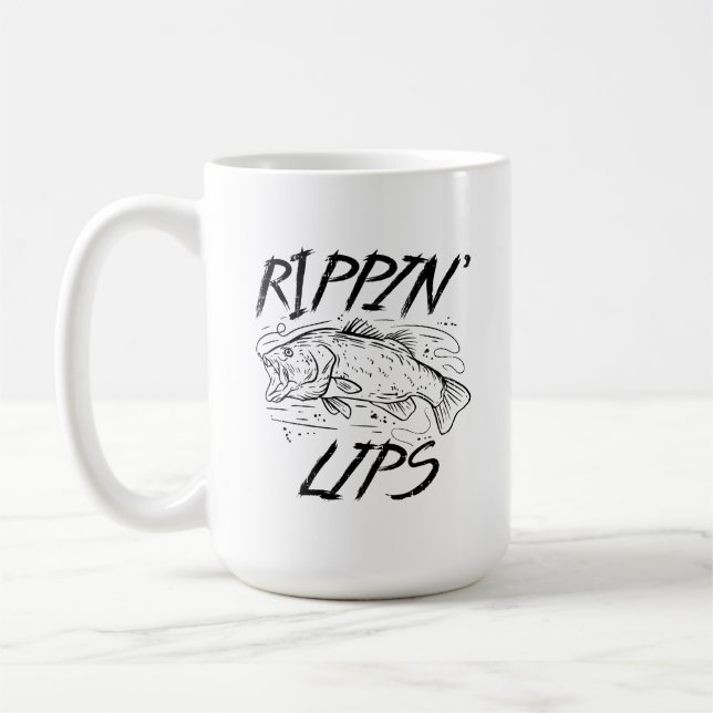 Mug Pêche et lèvres de Rippin (Gauche)