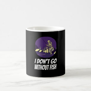 Mug Pêche Je ne m'endormirai pas sans poisson