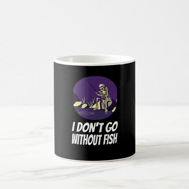 Mug Pêche Je ne m'endormirai pas sans poisson (Centre)