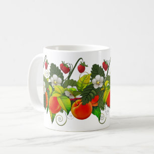 Mug Pêche juteuse et fraise