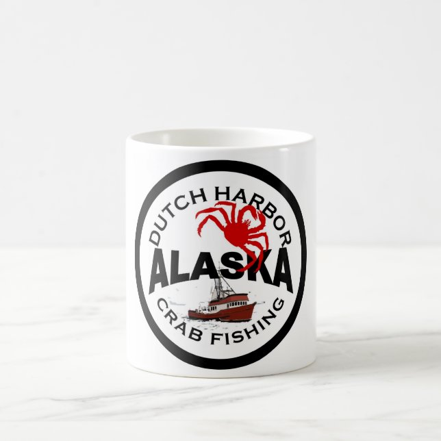 Mug Pêche néerlandaise de crabe de port (Centre)